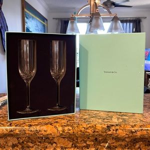 Tiffany & Co Champagne Flute Set